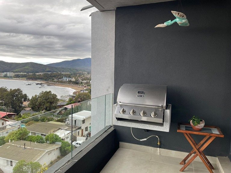 Acogedor 2D/2B Papudo Alto | Chagual | Gran Vista