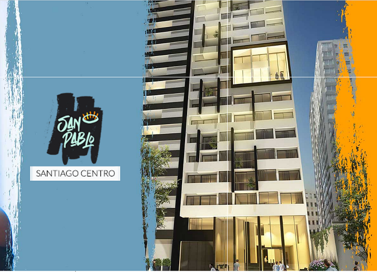 Edificio Nuevo 2022 | Santiago Centro | Diseño Moderno