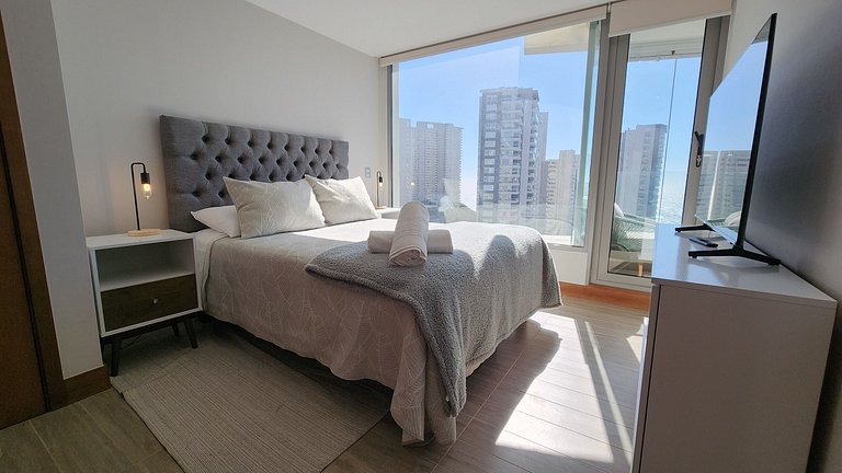 Espectacular Vista al mar/ 4 camas/ 100% equipado