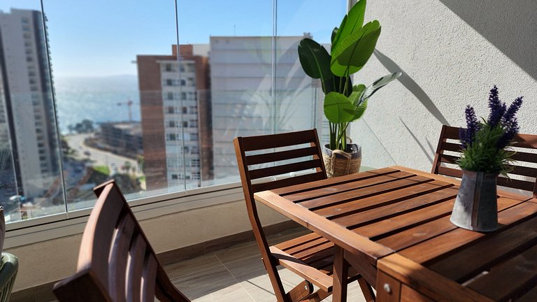 Espectacular Vista al mar/ 4 camas/ 100% equipado