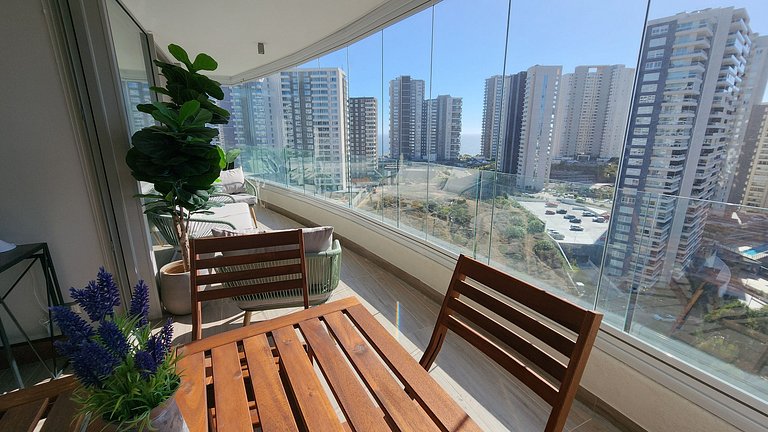 Espectacular Vista al mar/ 4 camas/ 100% equipado