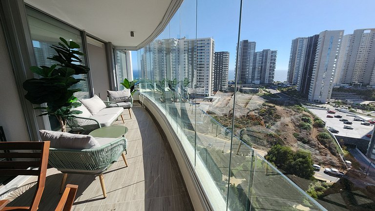 Espectacular Vista al mar/ 4 camas/ 100% equipado
