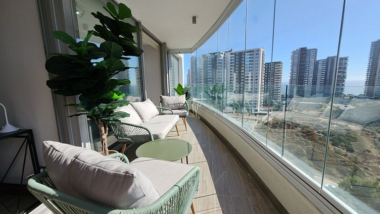 Espectacular Vista al mar/ 4 camas/ 100% equipado