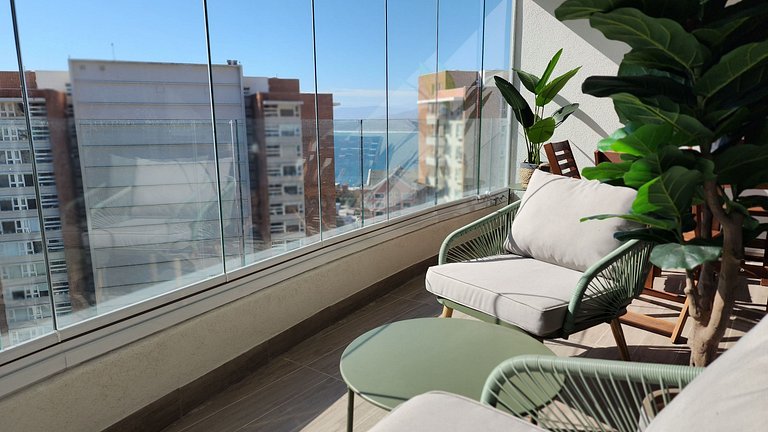 Espectacular Vista al mar/ 4 camas/ 100% equipado