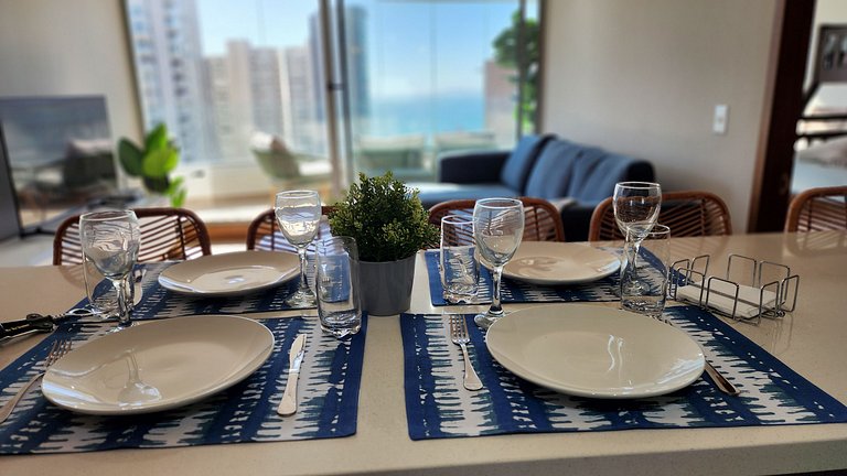 Espectacular Vista al mar/ 4 camas/ 100% equipado